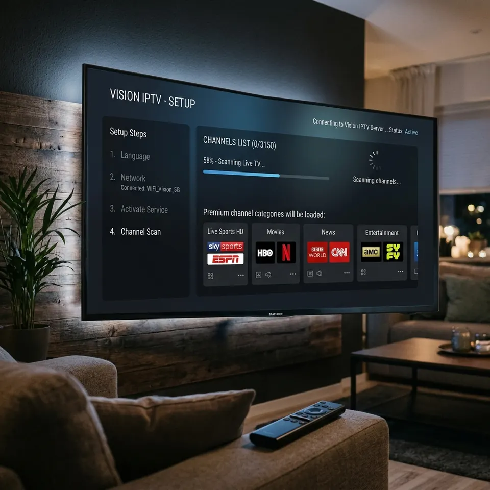 Installation IPTV sur Smart TV
